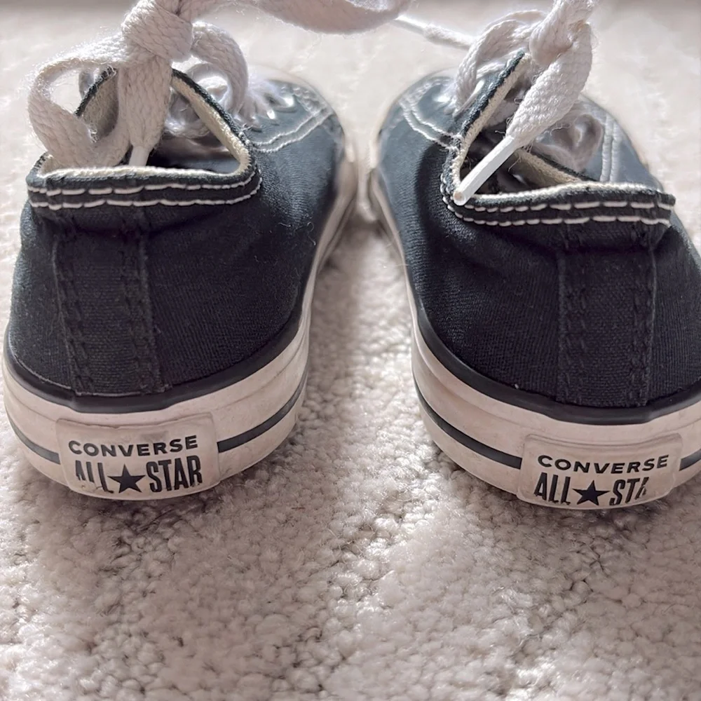 Baby Toddle Converse Chuck Taylor Low Black Shoes